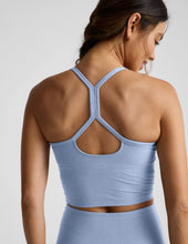 Load image into Gallery viewer, Spacedye Slim Racerback Cropped Tank