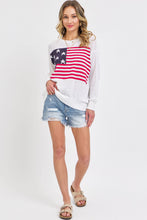 Load image into Gallery viewer, American Flag Sweater