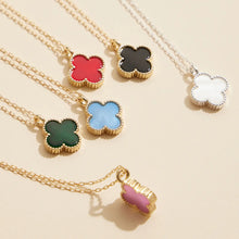 Load image into Gallery viewer, Red Clover Necklace