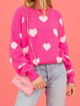 Load image into Gallery viewer, Heart Sweater