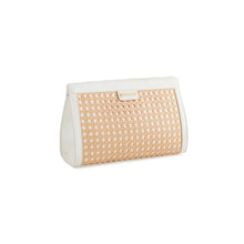 Load image into Gallery viewer, White Woven Clutch