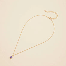 Load image into Gallery viewer, June Birth Stone Necklace Alexandrite