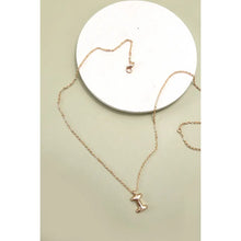 Load image into Gallery viewer, Gold-I Bubble Necklace