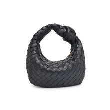 Load image into Gallery viewer, Black Woven Purse