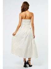 Load image into Gallery viewer, Polka Dot Tube Maxi Dress