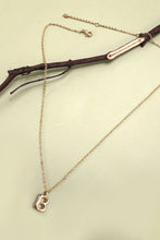 Load image into Gallery viewer, Gold-B Bubble Necklace