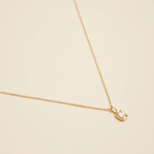 Load image into Gallery viewer, April Birth Stone Necklace Diamond