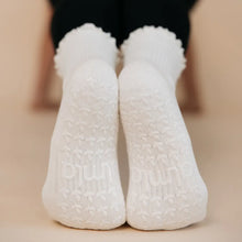 Load image into Gallery viewer, Cream Pilates Grip Socks