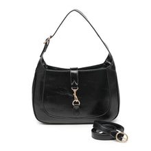 Load image into Gallery viewer, Black Hobo Bag