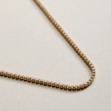 Load image into Gallery viewer, Gold Tennis Bracelet