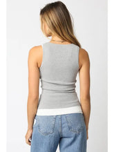 Load image into Gallery viewer, Layered Scoop Neck Tank