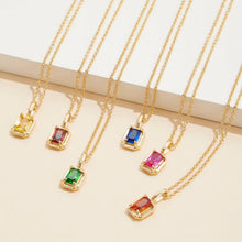 Load image into Gallery viewer, November Birth Stone Necklace Citrine
