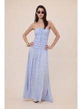 Load image into Gallery viewer, Smocked Ruffle Tube Maxi Dress