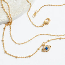 Load image into Gallery viewer, Layered Evil Eye Necklace