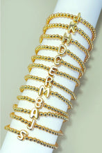 Load image into Gallery viewer, Gold-B Bubble Bracelet