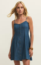 Load image into Gallery viewer, Angel Eyes Denim Mini Dress