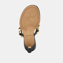 Load image into Gallery viewer, Daksie Heels Black Leather