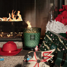 Load image into Gallery viewer, Noble Fir Garland 5-Wick Hearth Candle