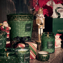 Load image into Gallery viewer, Noble Fir Garland 5-Wick Hearth Candle