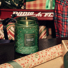 Load image into Gallery viewer, Noble Fir Garland Large Jar Candle