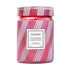 Load image into Gallery viewer, Crushed Candy Cane Large Jar Candle