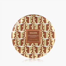 Load image into Gallery viewer, Gingerbread Chalet Tin Candle