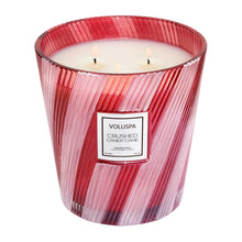 Load image into Gallery viewer, Crushed Candy Cane 3-Wick Candle