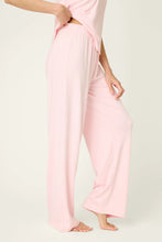 Load image into Gallery viewer, Pointelle Essentials Ballet Pink Open Leg Pants