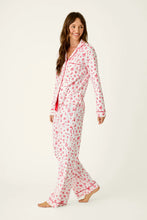 Load image into Gallery viewer, Femme de Noel Holiday Print 3-Piece PJ Set