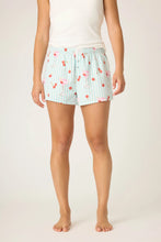 Load image into Gallery viewer, Ma Cherie Cherry Print Flannel Shorts