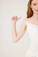 Load image into Gallery viewer, Pointelle Essentials Solid Ivory Camisole