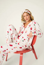 Load image into Gallery viewer, Let's Get Toasty 3-Piece Print Flannel PJ Set
