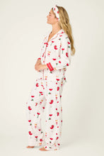 Load image into Gallery viewer, Let's Get Toasty 3-Piece Print Flannel PJ Set