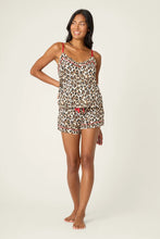 Load image into Gallery viewer, Holiday Dreams Leopard Print Shorts Set