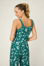 Load image into Gallery viewer, Winter Wonderland Floral Print Velour Tank Top