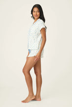 Load image into Gallery viewer, More Amour Ditsy Floral 3-Piece Pointelle PJ Set