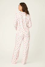 Load image into Gallery viewer, Valentine's Day Cherry Print 3-Piece PJ Set