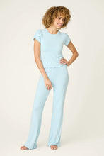 Load image into Gallery viewer, Sweet Stripes Morning Blue Long Lounge Set