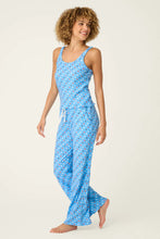 Load image into Gallery viewer, Star Spangled Summer Bay Blue Star Print Pajama Pants