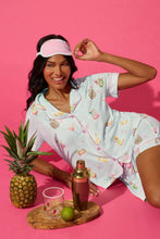 Load image into Gallery viewer, It's Five O'clock Somewhere Cocktail Print 3-Piece PJ Set