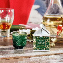 Load image into Gallery viewer, Noble Fir Garland Ornament Pedestal Candle