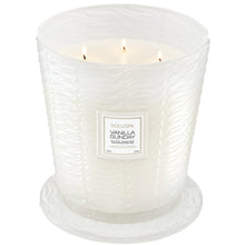Load image into Gallery viewer, Vanilla Sunday 5 Wick Hearth Candle