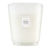 Load image into Gallery viewer, Vanilla Sunday 5 Wick Hearth Candle