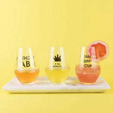 Load image into Gallery viewer, Mommy's Sippy Cup Wine Glass