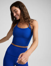 Load image into Gallery viewer, Spacedye Slim Racerback Cropped Tank