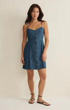 Load image into Gallery viewer, Angel Eyes Denim Mini Dress