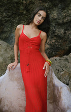Load image into Gallery viewer, Sunda Crochet Midi Dress