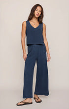 Load image into Gallery viewer, Sloane V-Neck Jersey Denim Tank