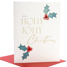 Load image into Gallery viewer, Holly Jolly Christmas Card