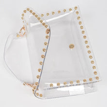 Load image into Gallery viewer, Studded Clear Bag